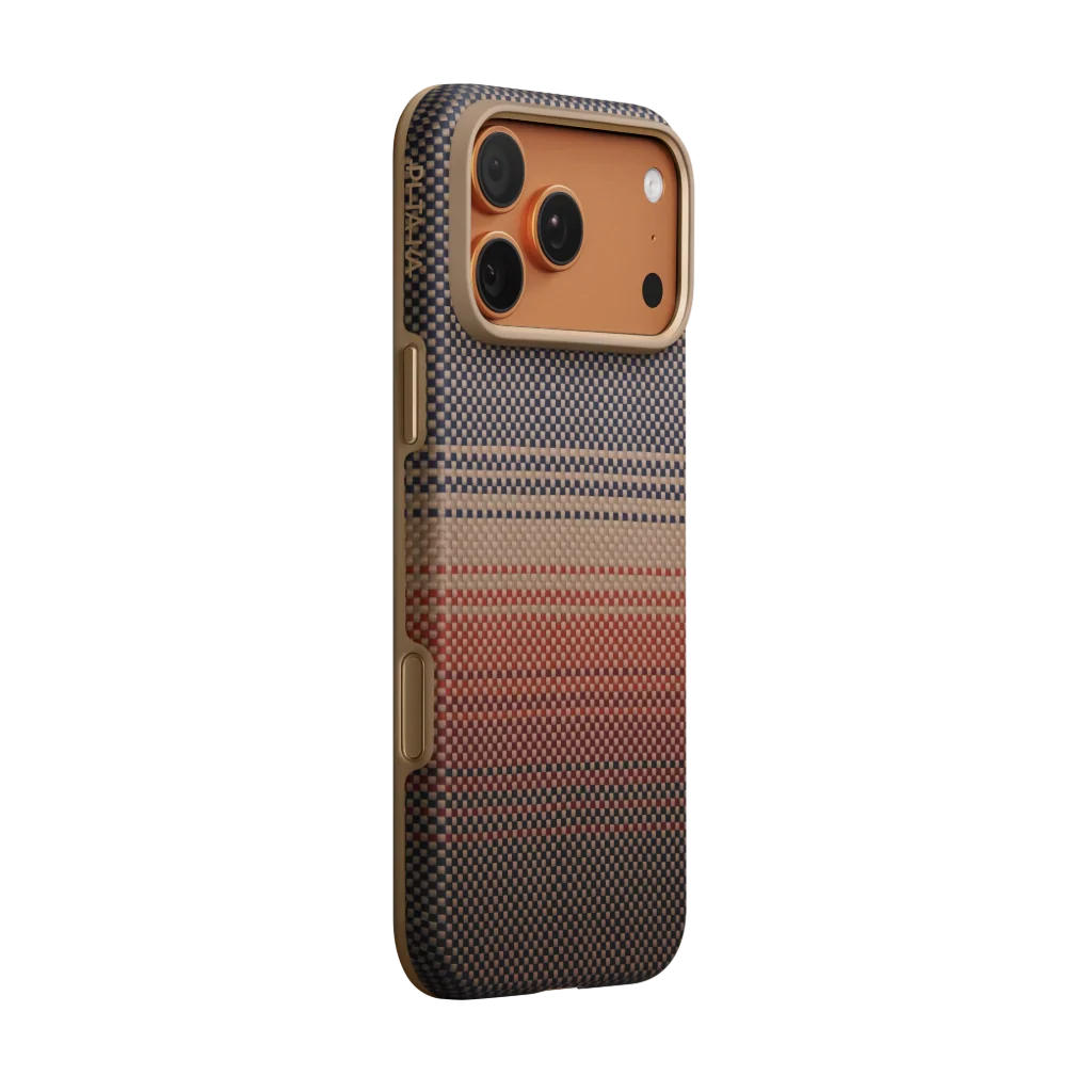 حافظة Pitaka Aramid UltraGuard مع إطار Aramid لهاتف iPhone 17 Pro
