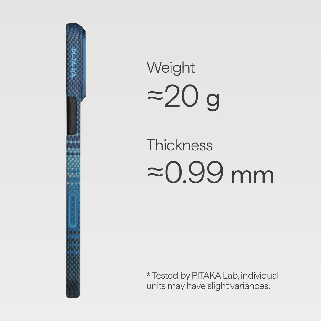 Pitaka Ultra-Slim Case (With PitaTap) for iPhone 17 Pro