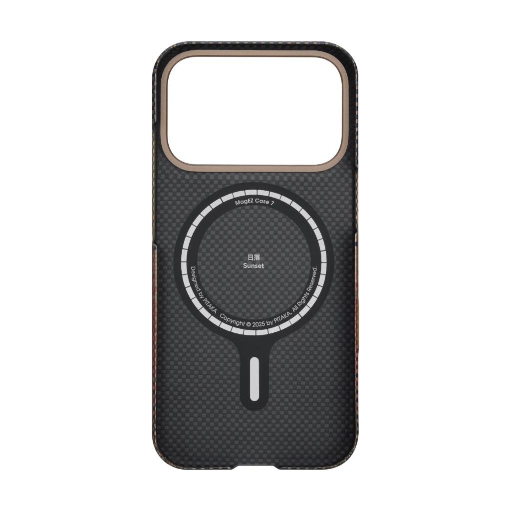 Pitaka Ultra-Slim Case (With PitaTap) for iPhone 17 Pro - Sunset #color_sunset