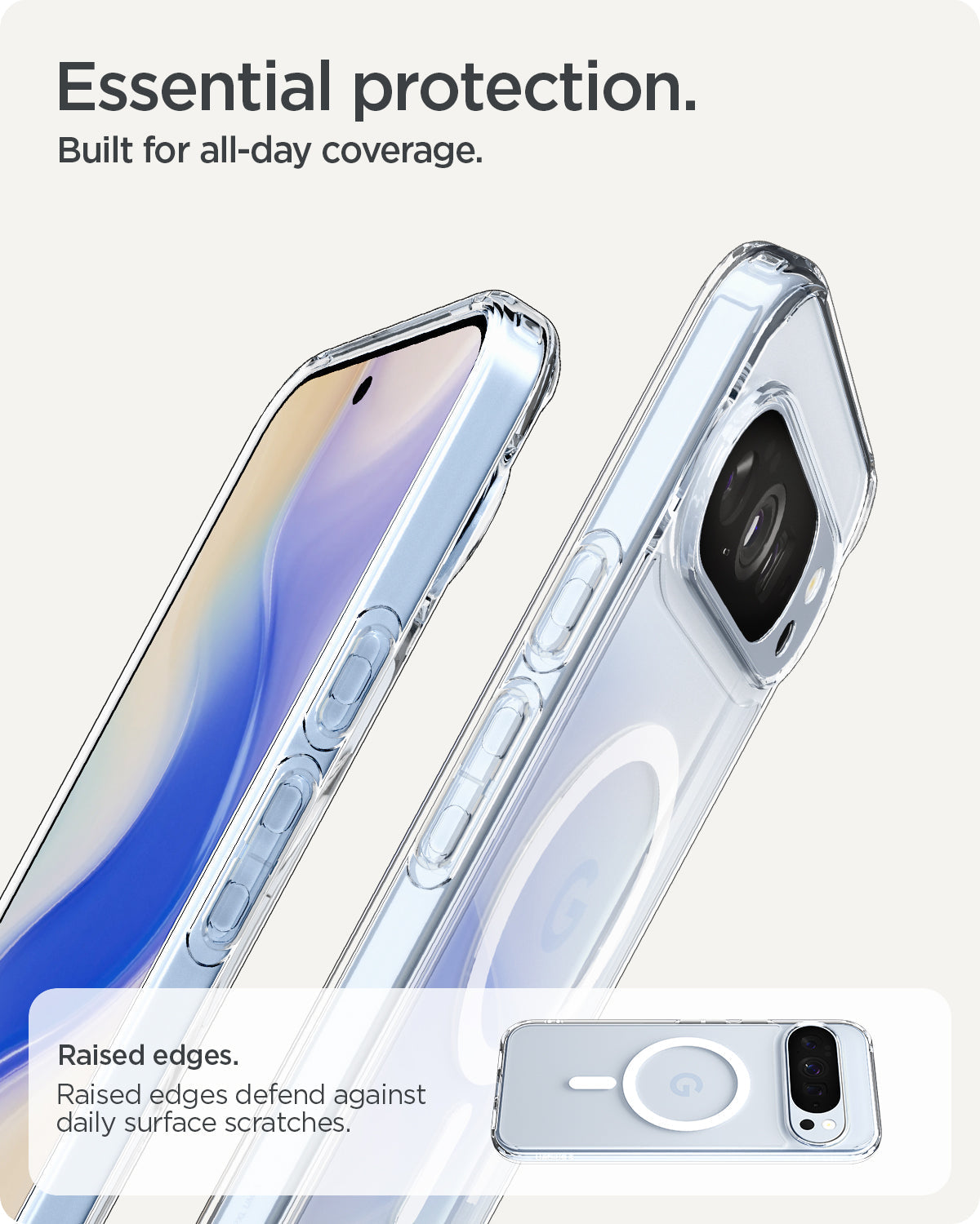 Spigen Ultra Hybrid Metal Ring (MagFit) Case for Google Pixel 10 Pro XL