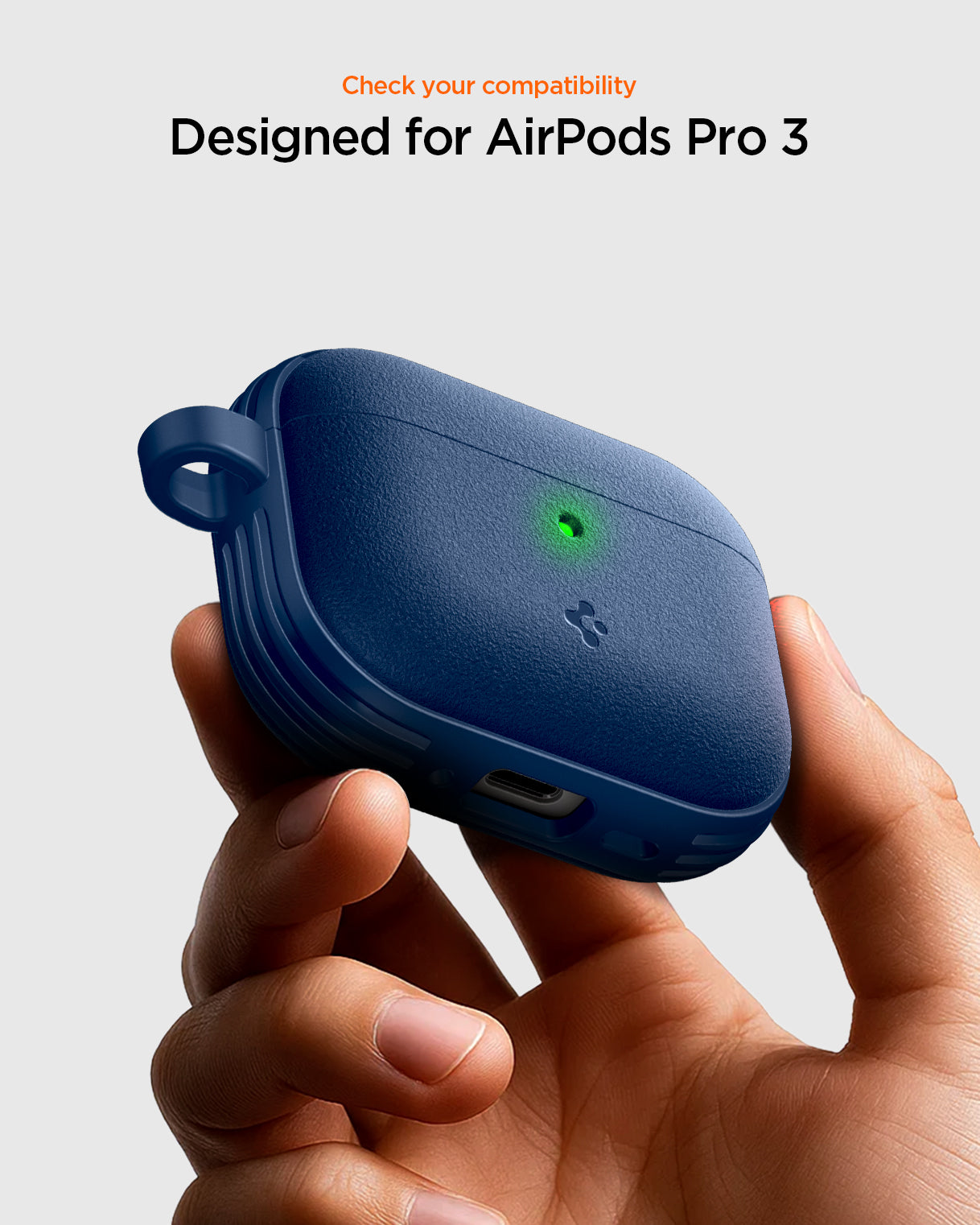 Spigen Vault Case for AirPods Pro 3 (2025) - Navy Blue
