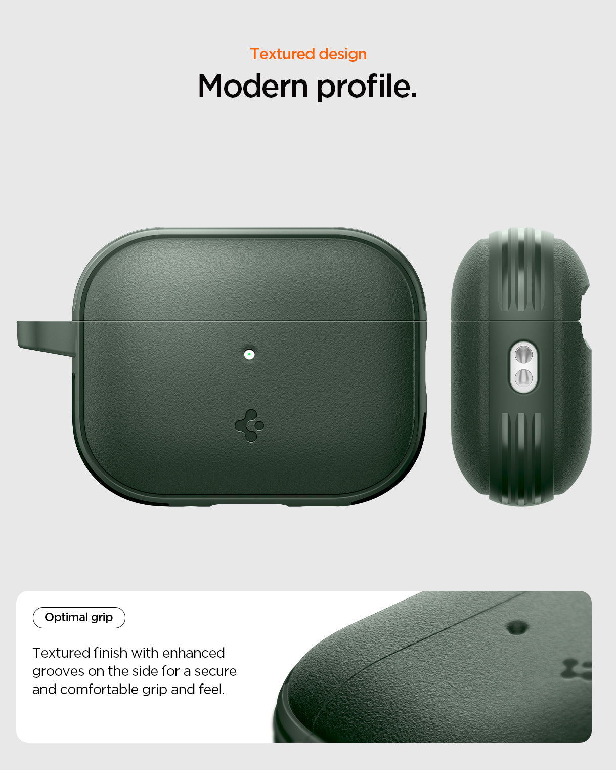 Spigen Vault Case for AirPods Pro 3 (2025) - Midnight Green