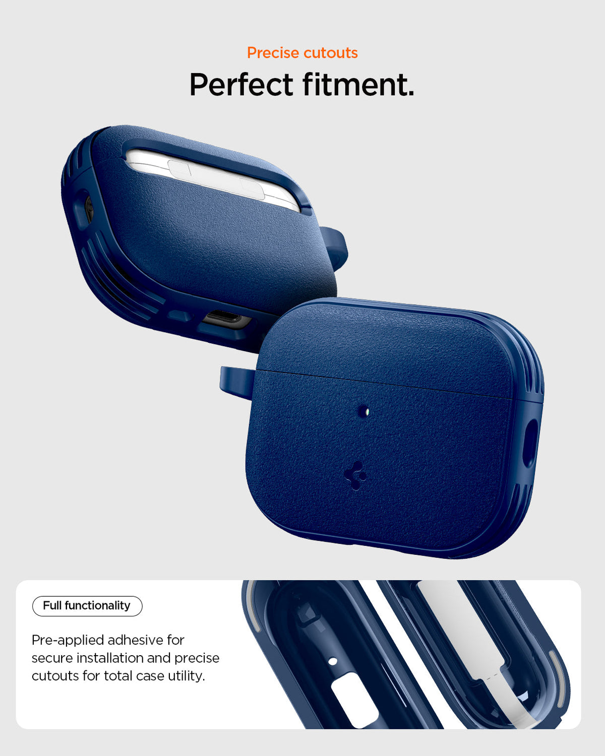 Spigen Vault Case for AirPods Pro 3 (2025) - Navy Blue