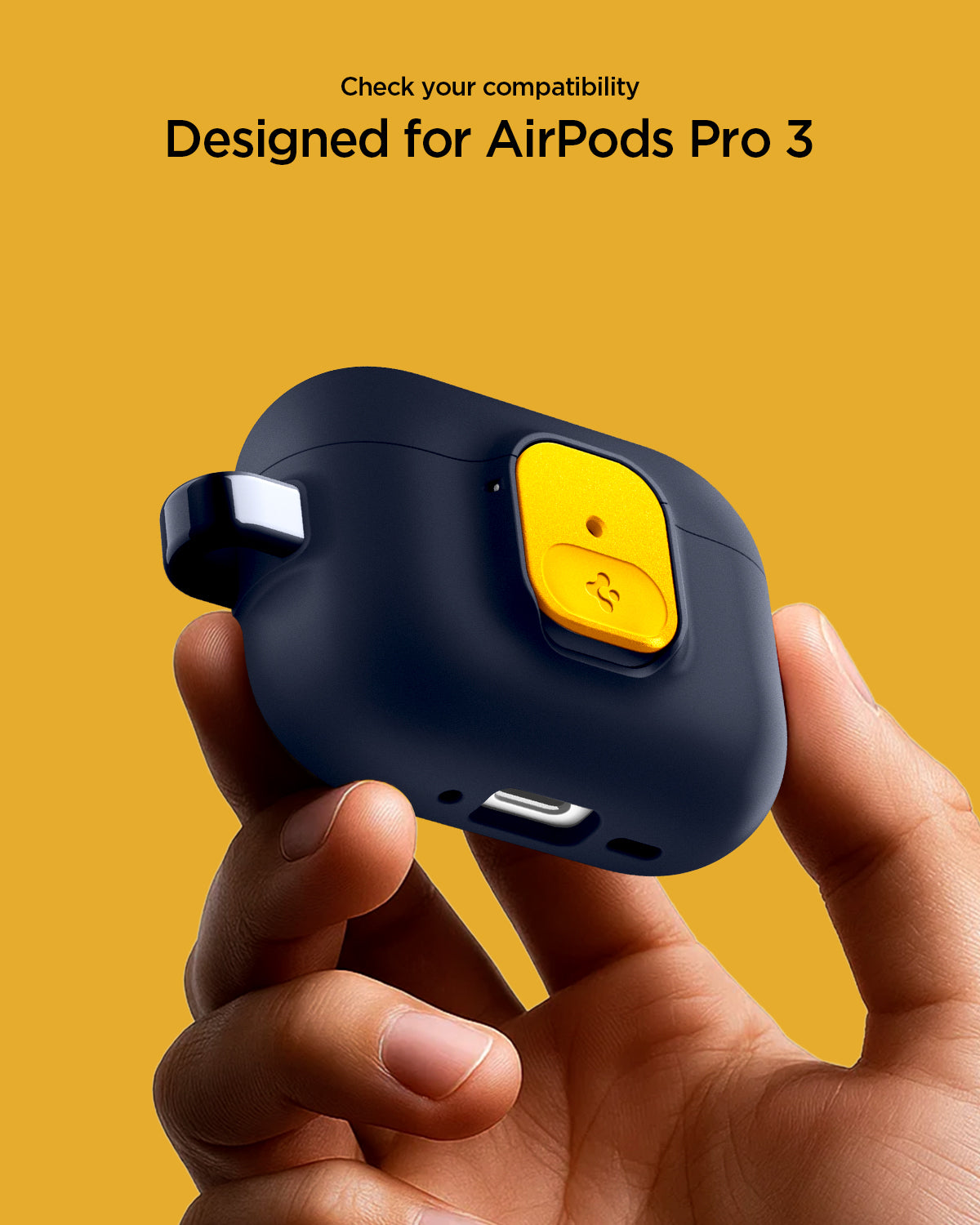 Spigen Nano Pop Case for AirPods Pro 3 (2025) - Blueberry Navy