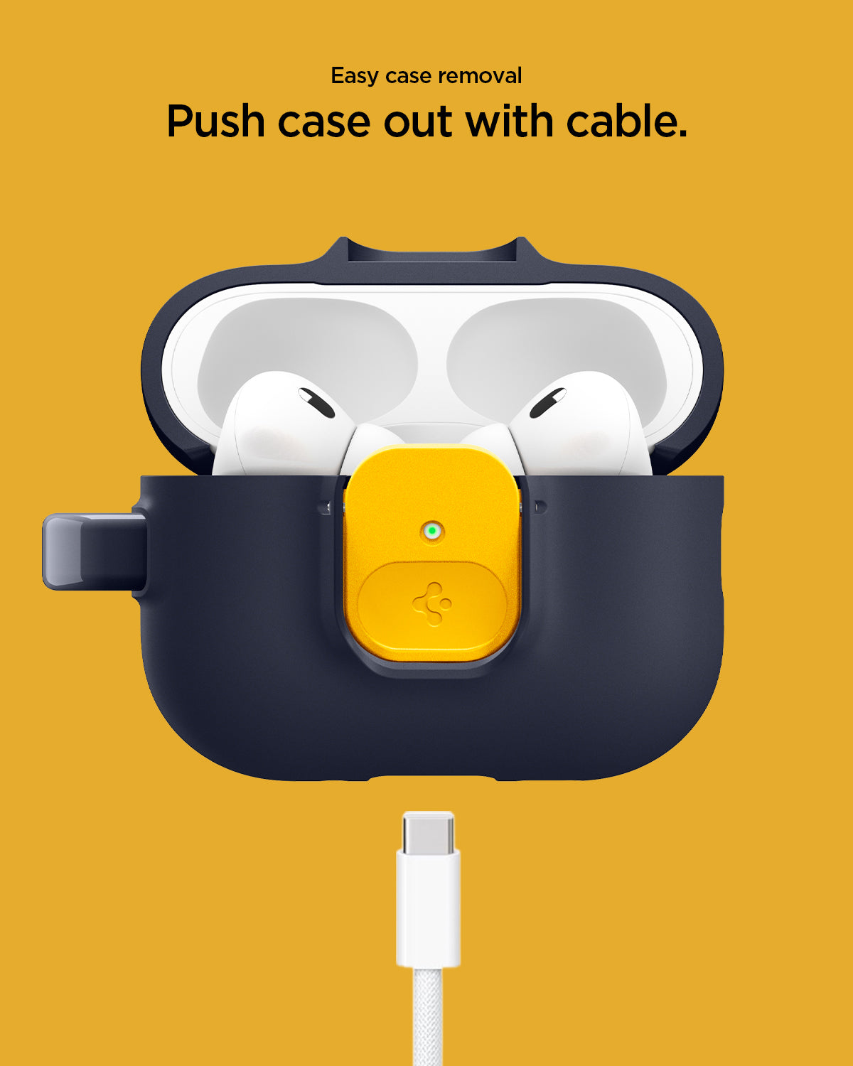 Spigen Nano Pop Case for AirPods Pro 3 (2025) - Blueberry Navy