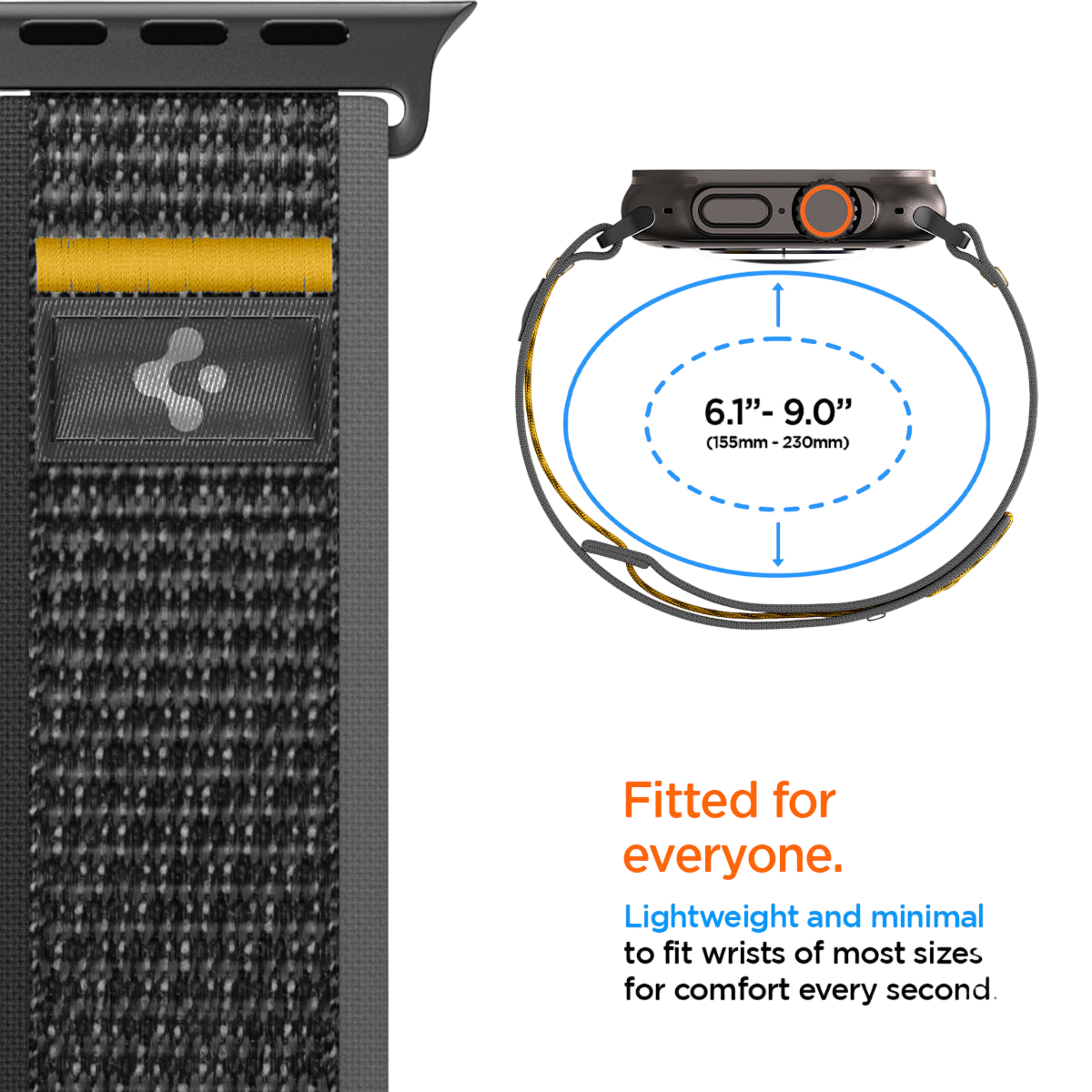 حزام ساعة Spigen Athlex Air Watch Band for Apple Watch Ultra 3 / 2 / 1