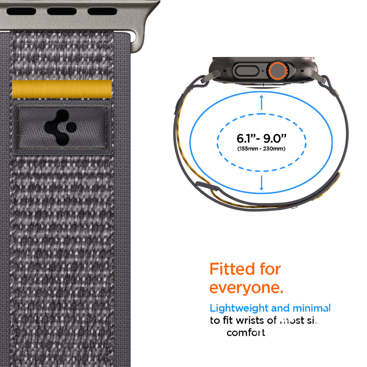 حزام ساعة Spigen Athlex Air Watch Band for Apple Watch Ultra 3 / 2 / 1