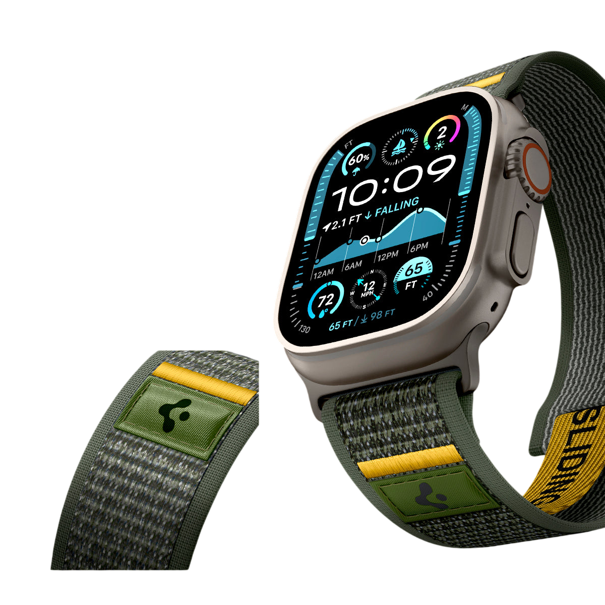 حزام ساعة Spigen Athlex Air Watch Band for Apple Watch Ultra 3 / 2 / 1