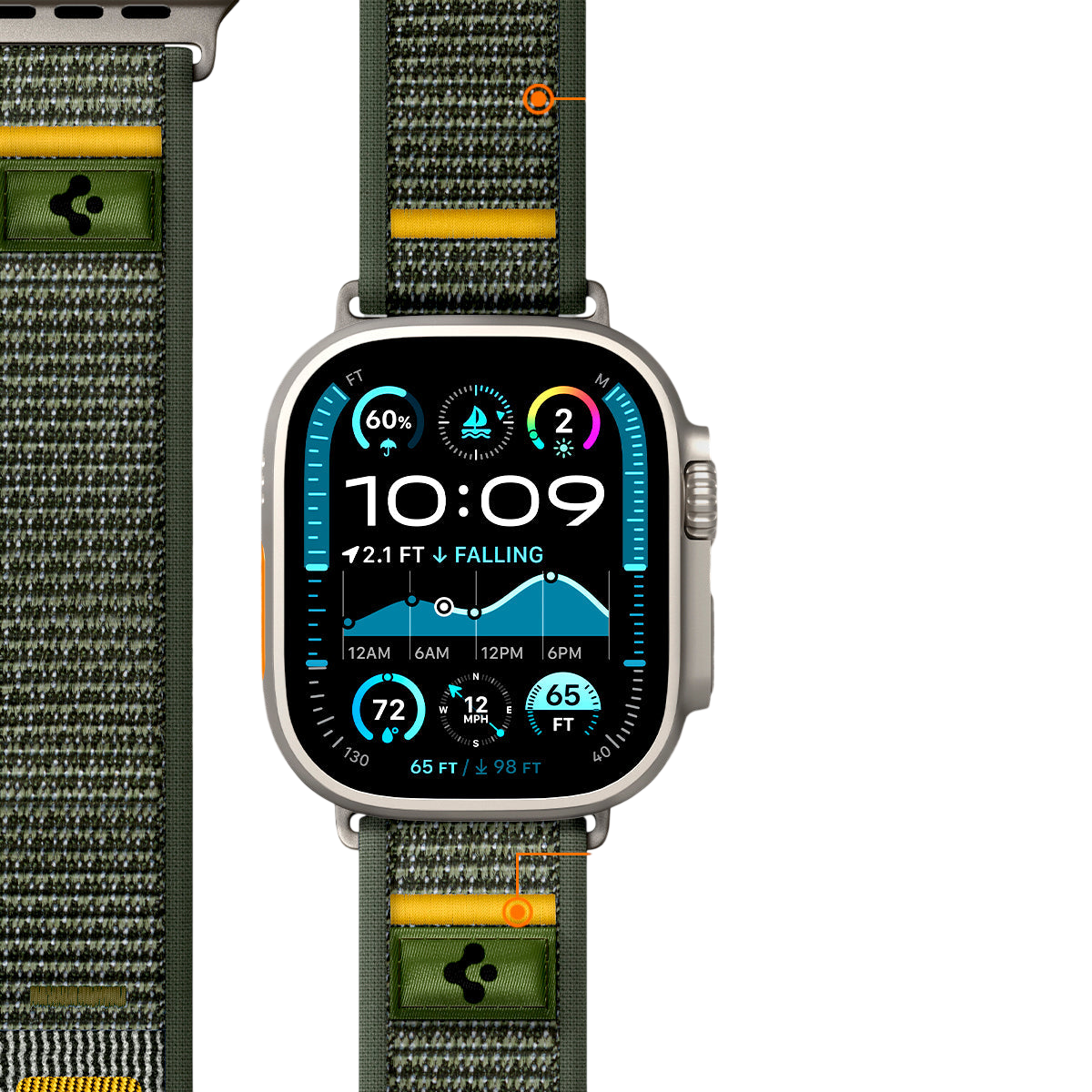 حزام ساعة Spigen Athlex Air Watch Band for Apple Watch Ultra 3 / 2 / 1