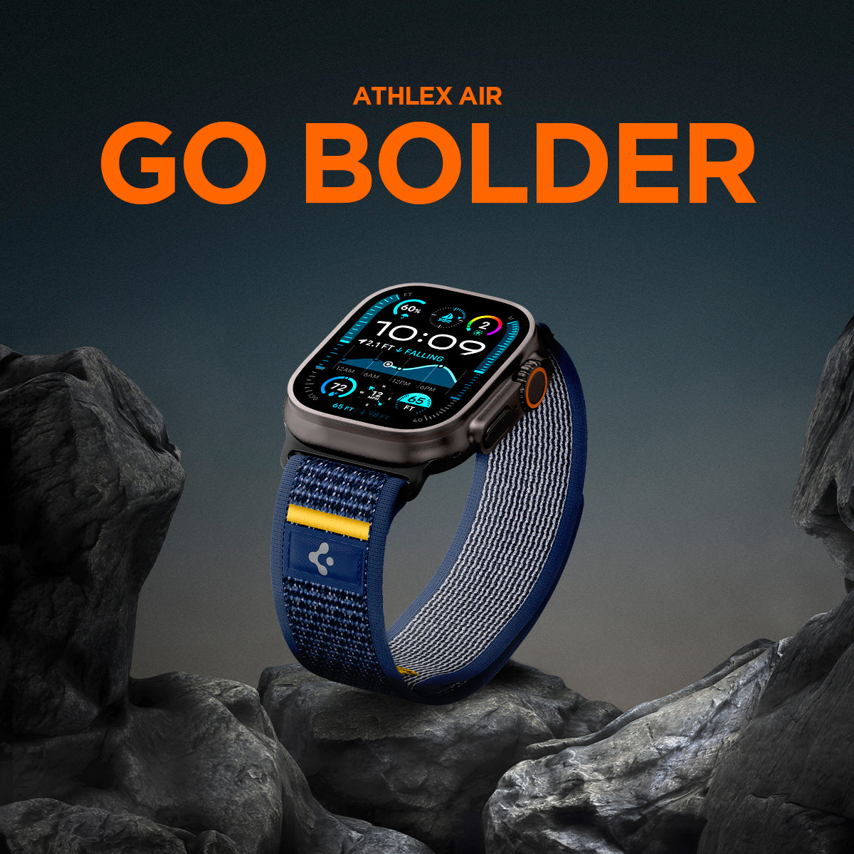 حزام ساعة Spigen Athlex Air Watch Band for Apple Watch Ultra 3 / 2 / 1