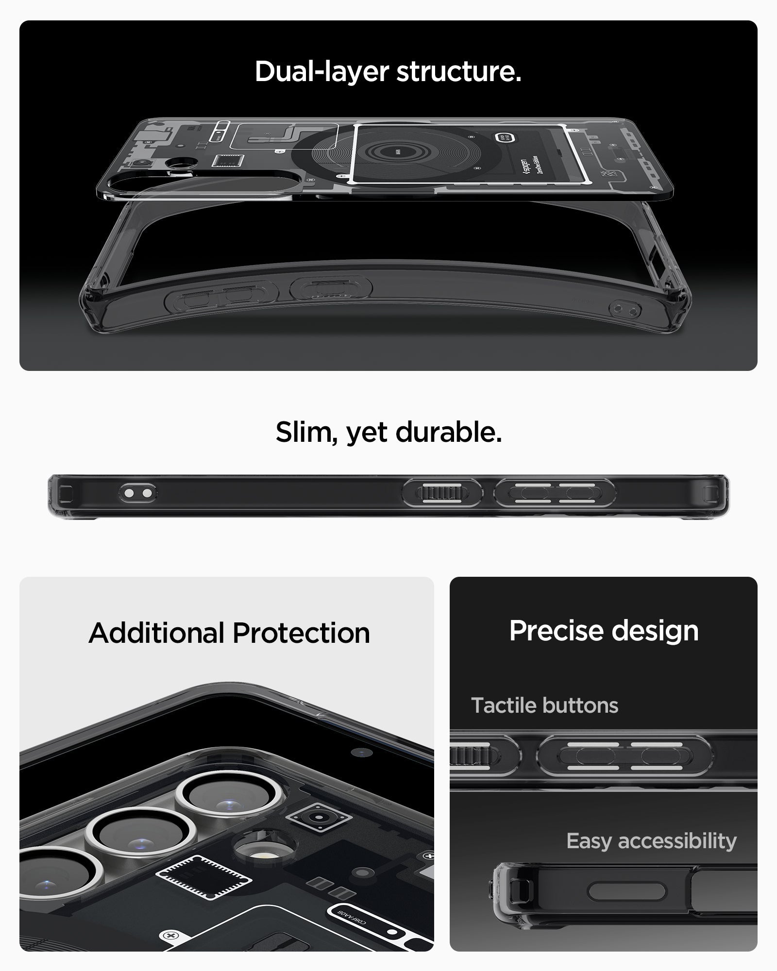 Spigen Ultra Hybrid Zero One (MagFit) Case for Samsung S25 Ulltra