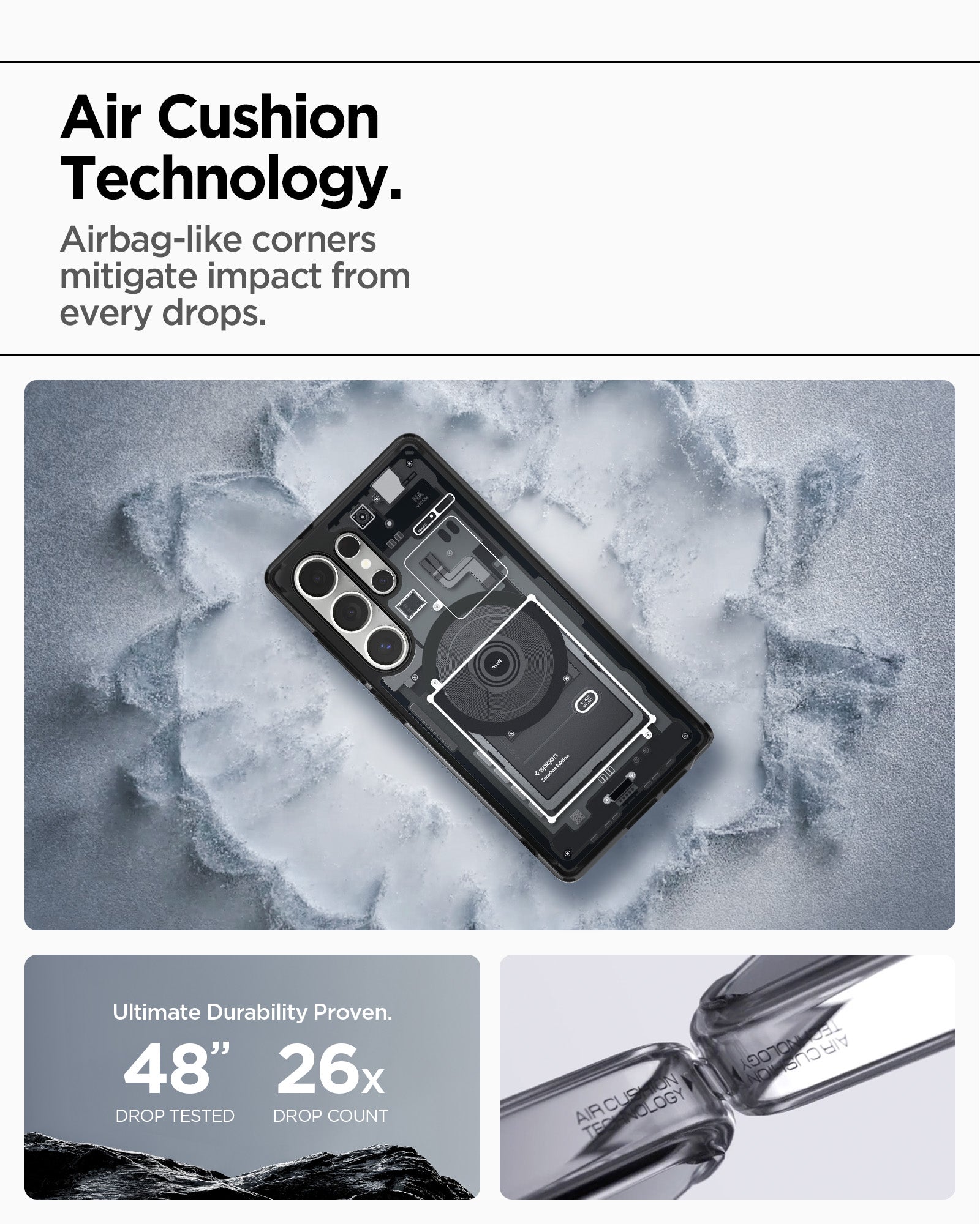 Spigen Ultra Hybrid Zero One (MagFit) Case for Samsung S25 Ultra