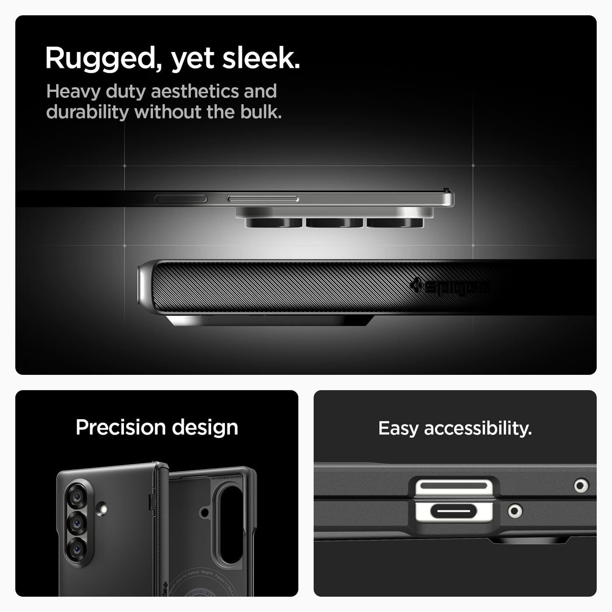 جراب Spigen Slim Armor Pro (MagFit) Case for Samsung Galaxy Z Fold 7