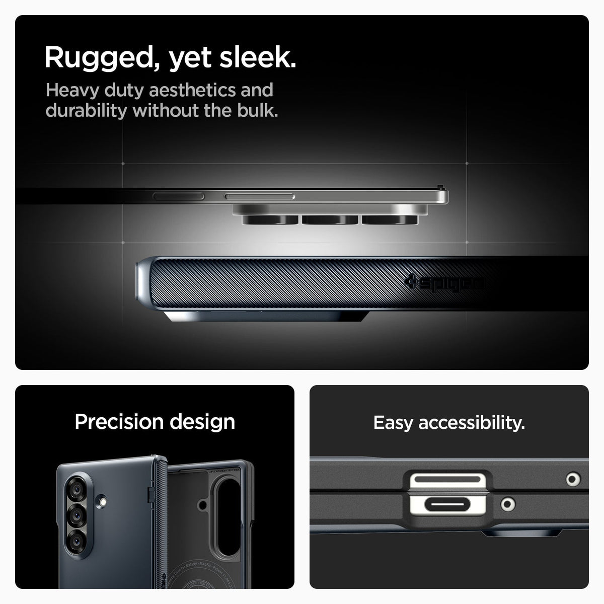 جراب Spigen Slim Armor Pro (MagFit) Case for Samsung Galaxy Z Fold 7