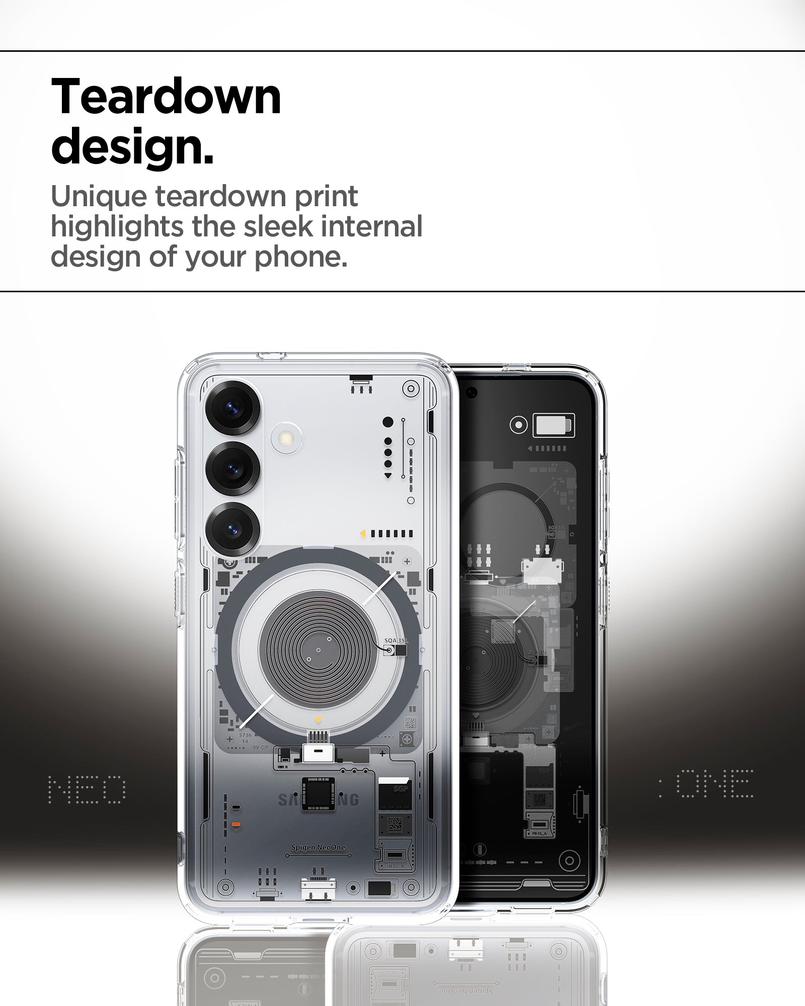 حافظة سبجن ألترا هايبرد نيو وان (ماج فيت) لهاتف سامسونج S25 ألترا