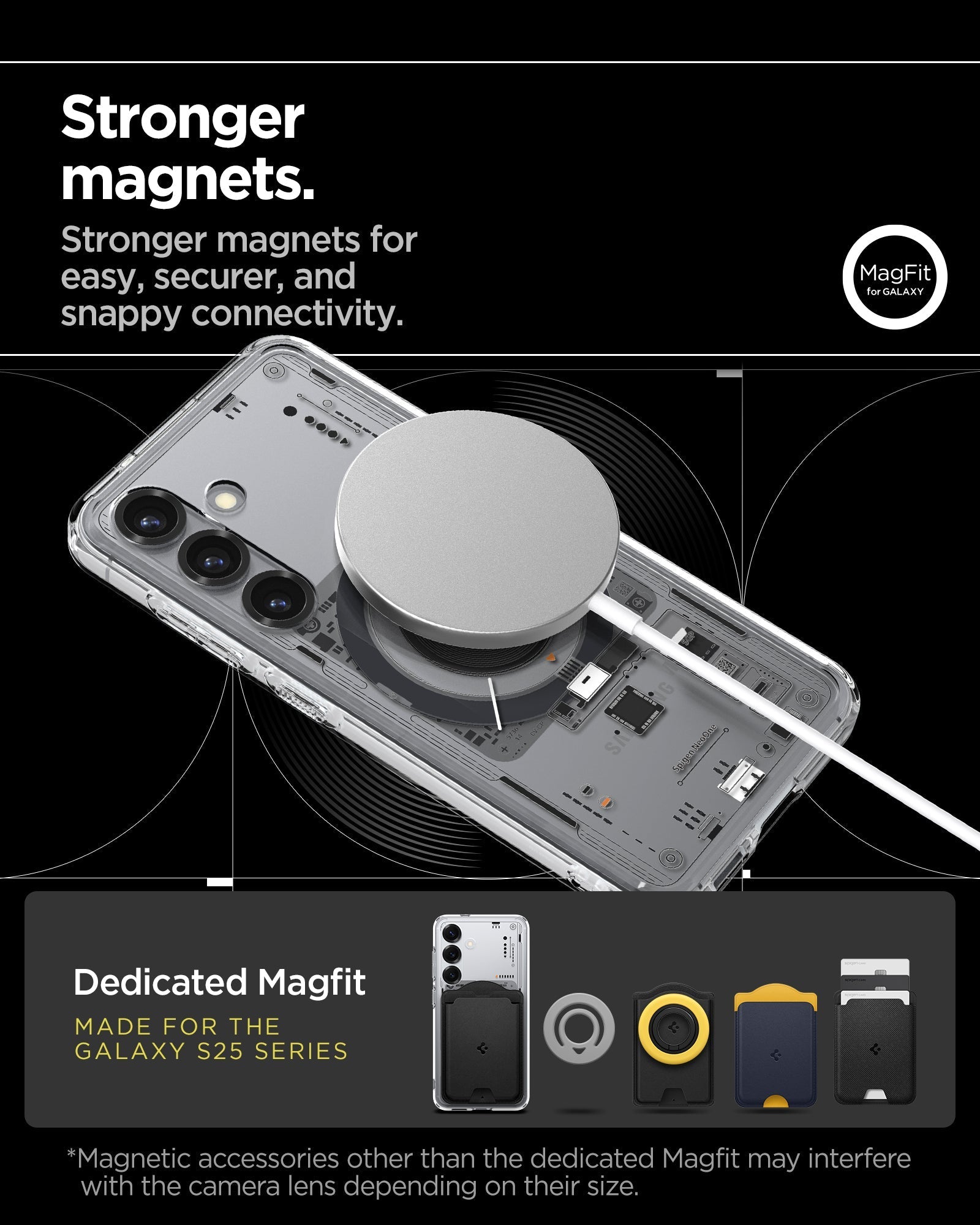 Spigen Ultra Hybrid Neo One (MagFit) Case for Samsung S25 Ultra