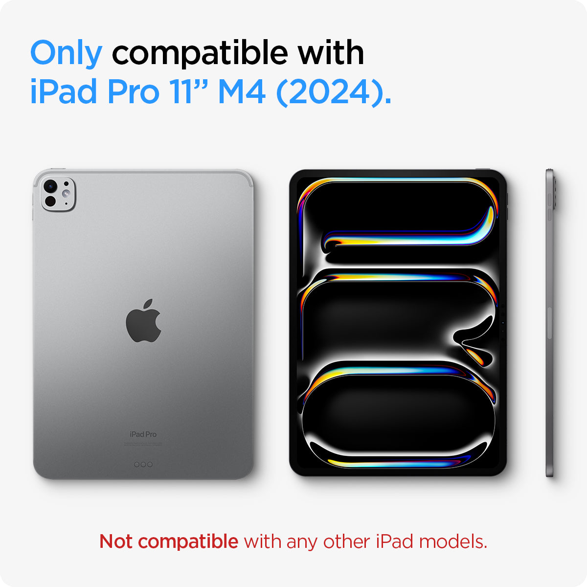 Spigen iPad Pro M5 / M4 GLAS.tR EZ Fit Screen Protector