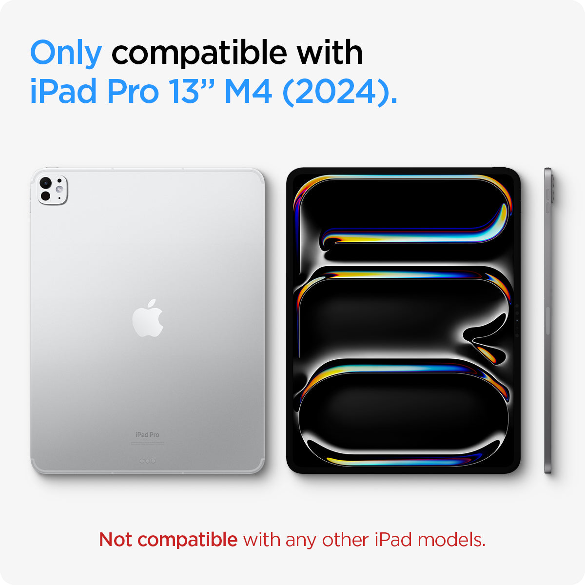 Spigen iPad Pro M5 / M4 GLAS.tR EZ Fit Screen Protector