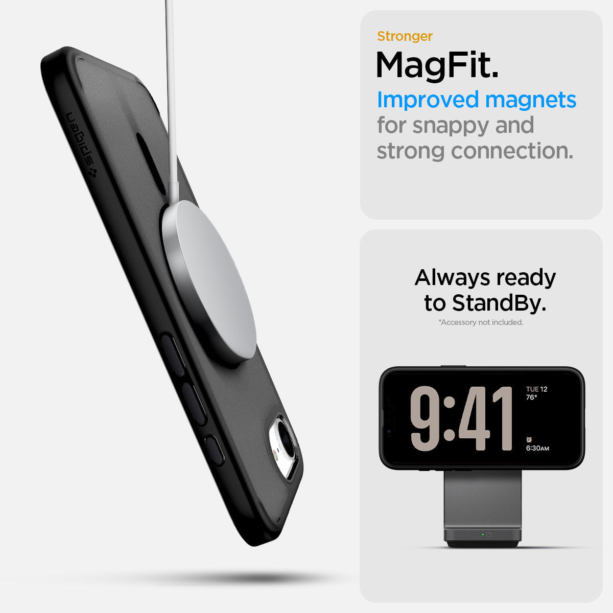 Spigen Ultra Hybrid (MagFit) Case for iPhone 16e