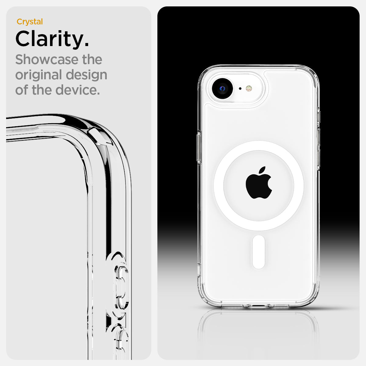 جراب Spigen Ultra Hybrid (MagFit) Case for iPhone 17e / 16e