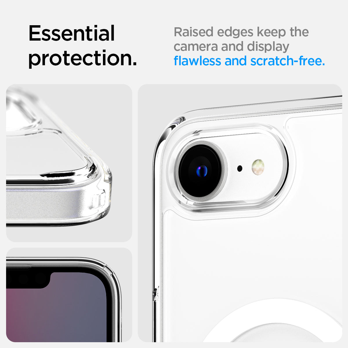 جراب Spigen Ultra Hybrid (MagFit) Case for iPhone 17e / 16e