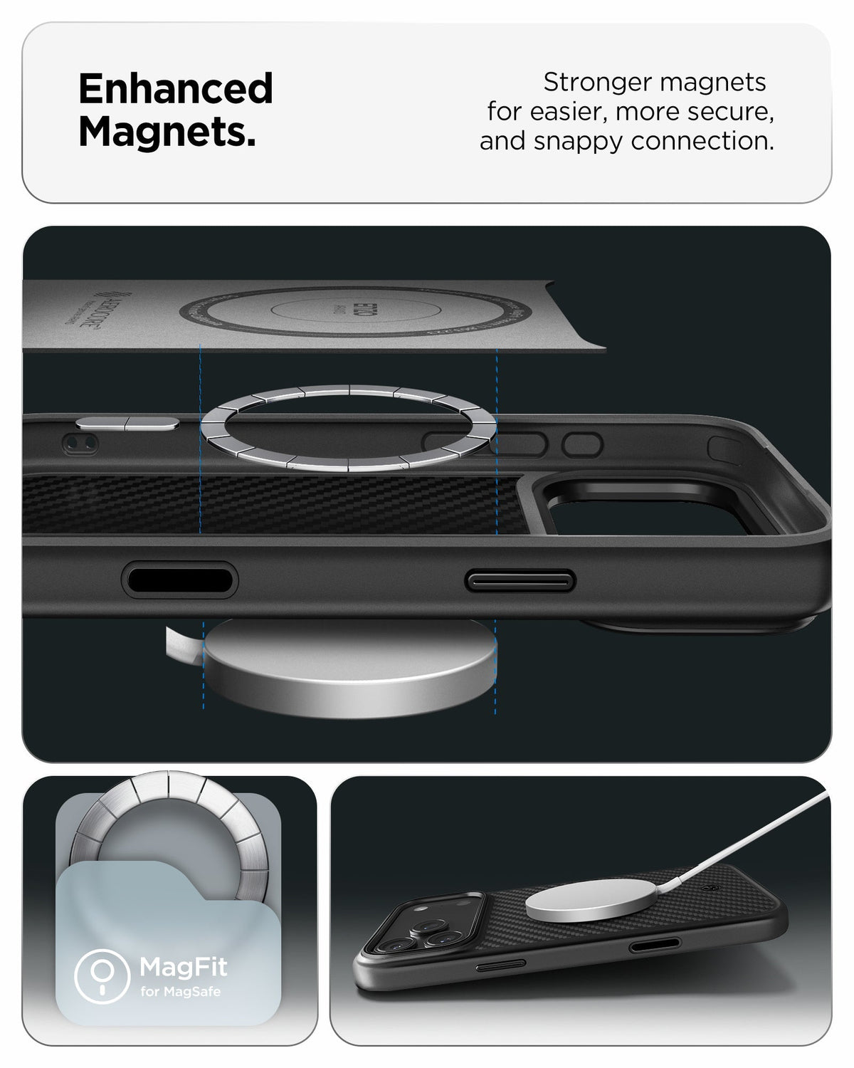 Spigen Enzo Aramid T (MagFit) Case for iPhone 17 Pro Max