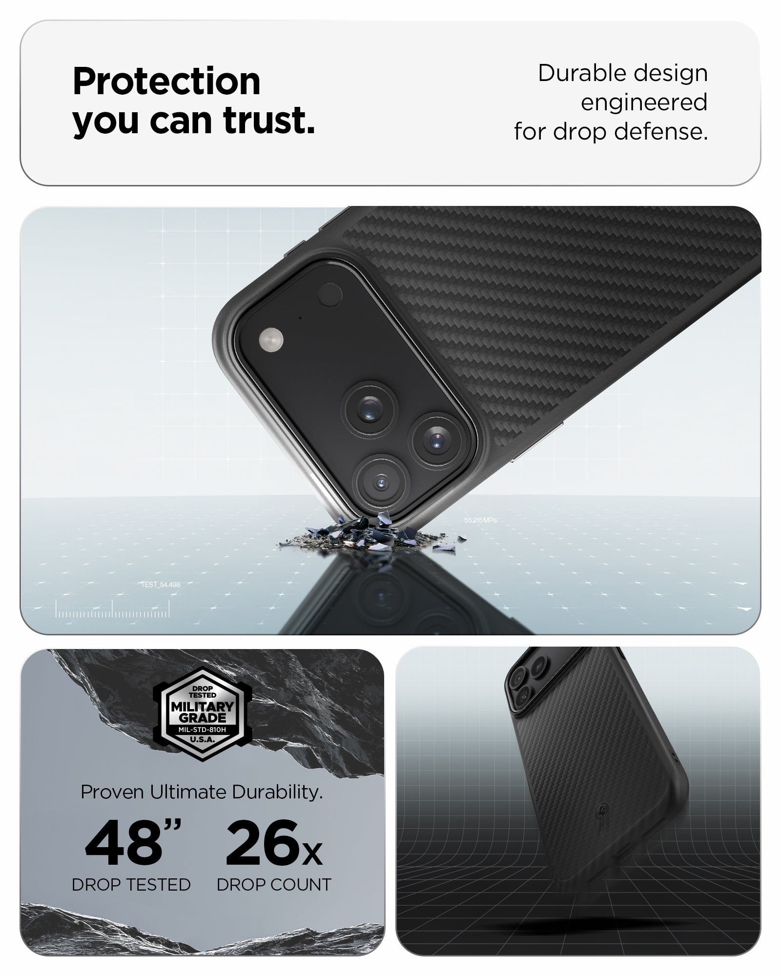 غلاف سبجن إنزو أراميد T (ماج فيت) لهاتف آيفون 17 برو ماكس