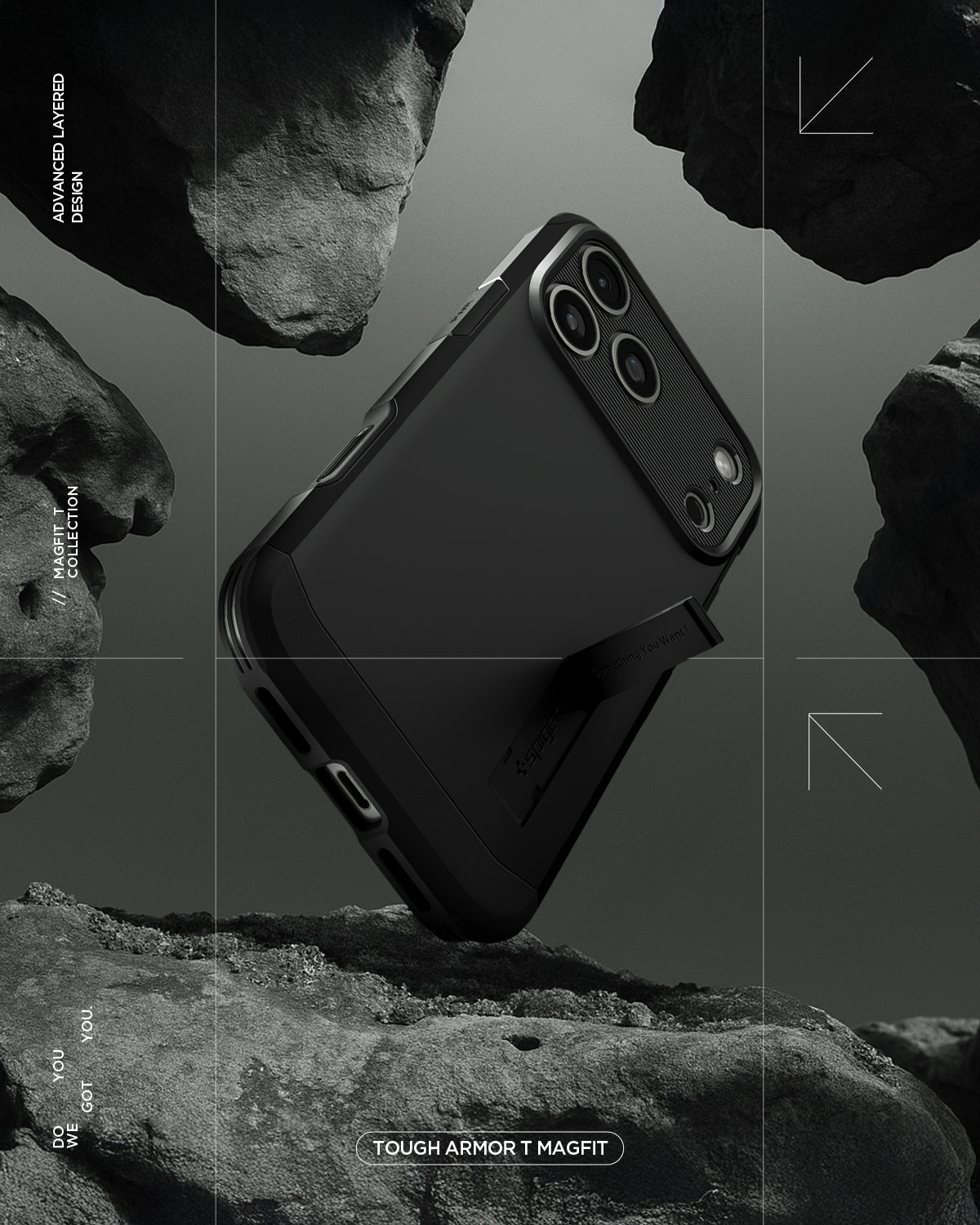 غلاف سبجن توغ أرمور تي (ماغ فيت) لجهاز آيفون 17 برو ماكس / 17 برو