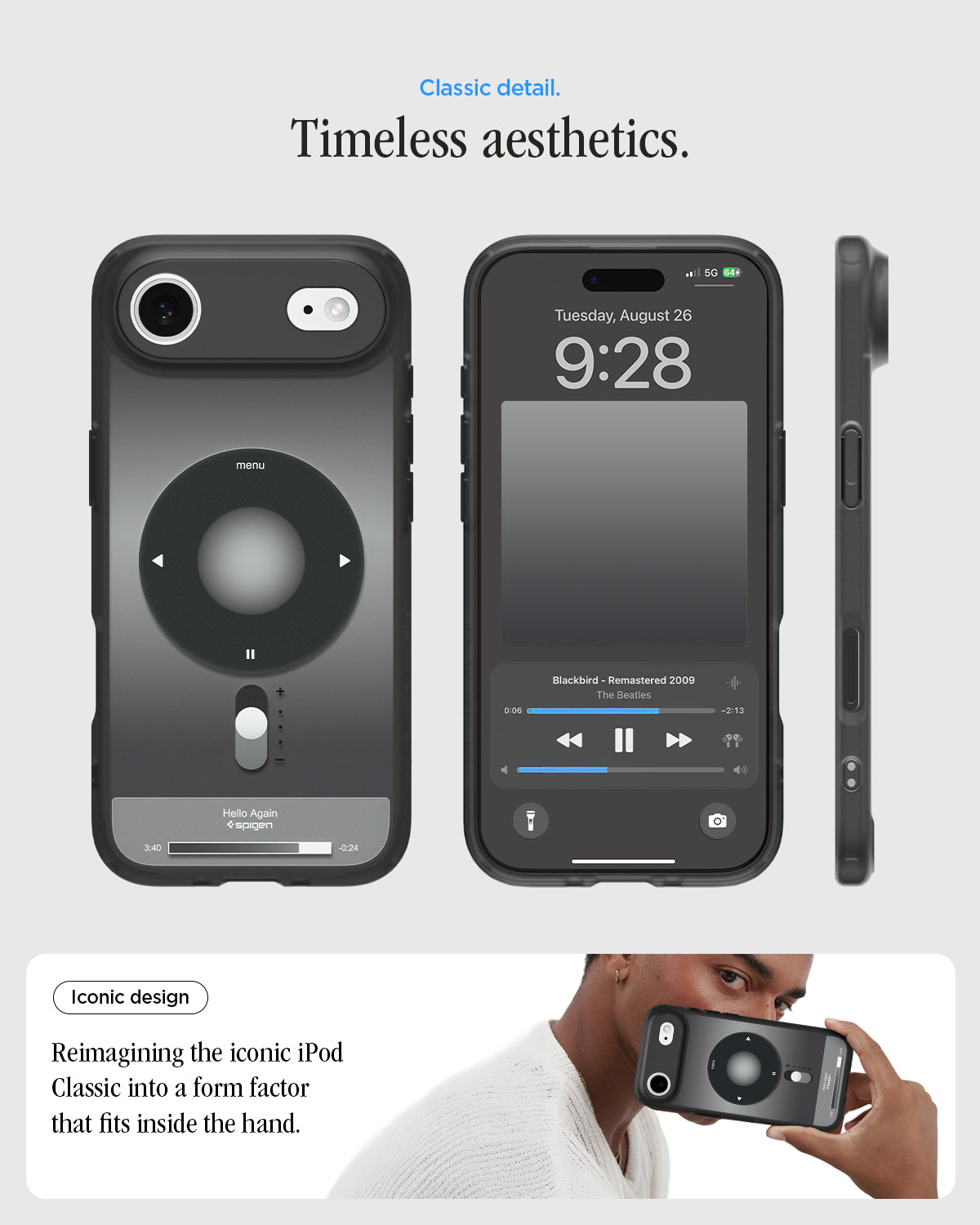 جراب Spigen Ultra Hybrid Classic (MagFit) Case for iPhone Air
