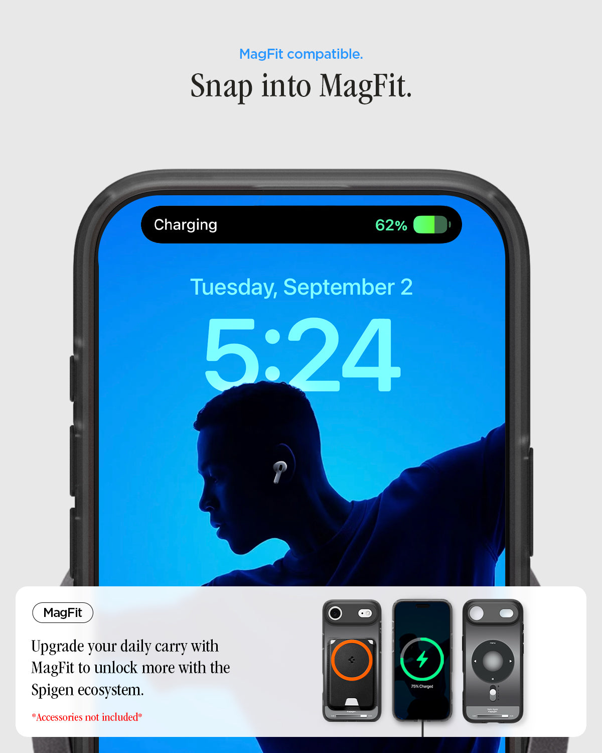 جراب Spigen Ultra Hybrid Classic (MagFit) Case for iPhone Air