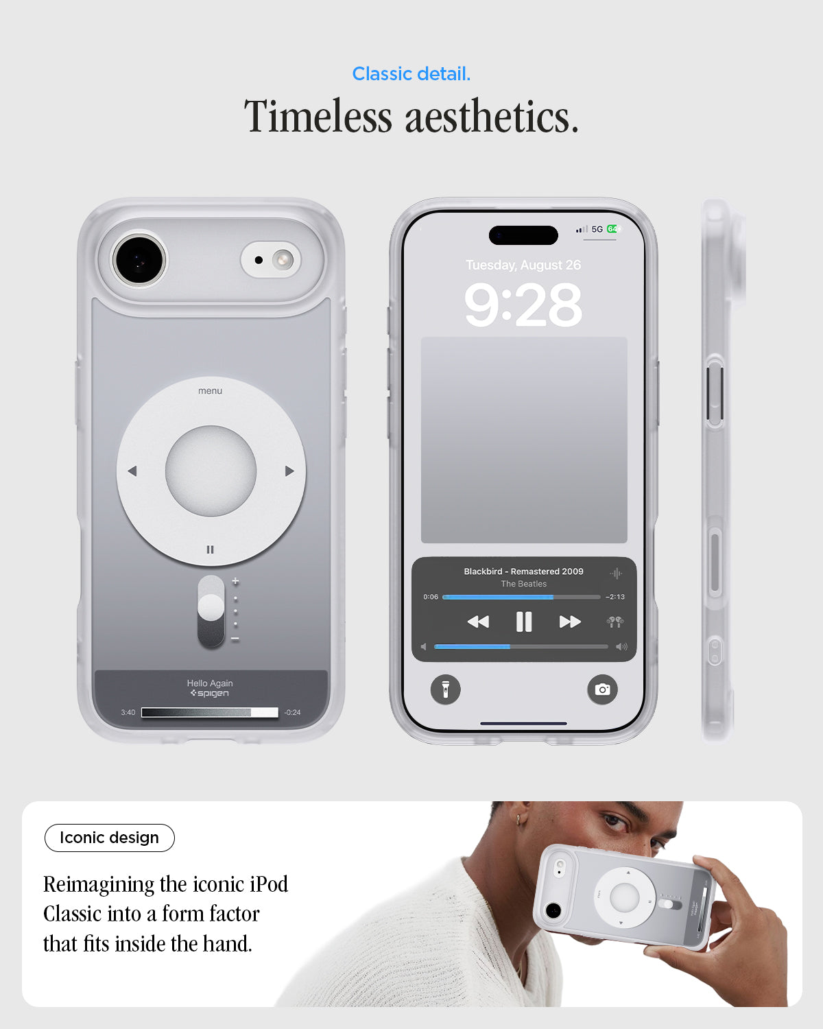 جراب Spigen Ultra Hybrid Classic (MagFit) Case for iPhone Air