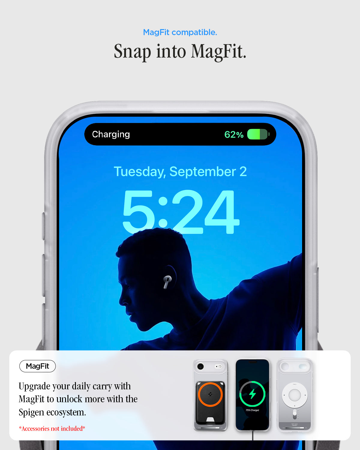 جراب Spigen Ultra Hybrid Classic (MagFit) Case for iPhone Air