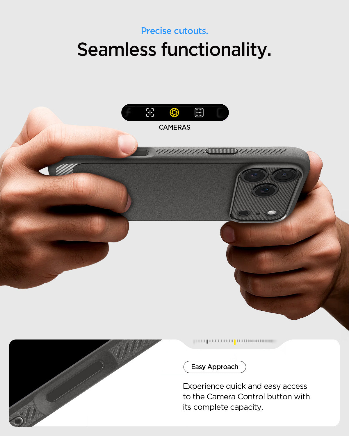 Spigen Rugged Armor (MagFit) Case for iPhone 17 Pro Max