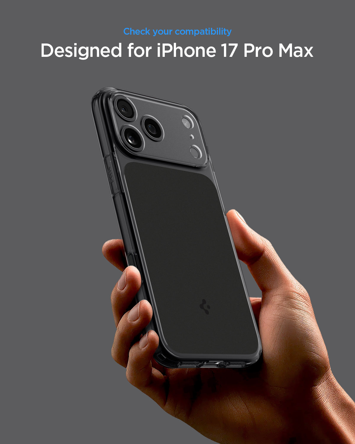 Spigen Ultra Hybrid T (MagFit) Case for iPhone 17 Pro & Pro Max - Matte Black