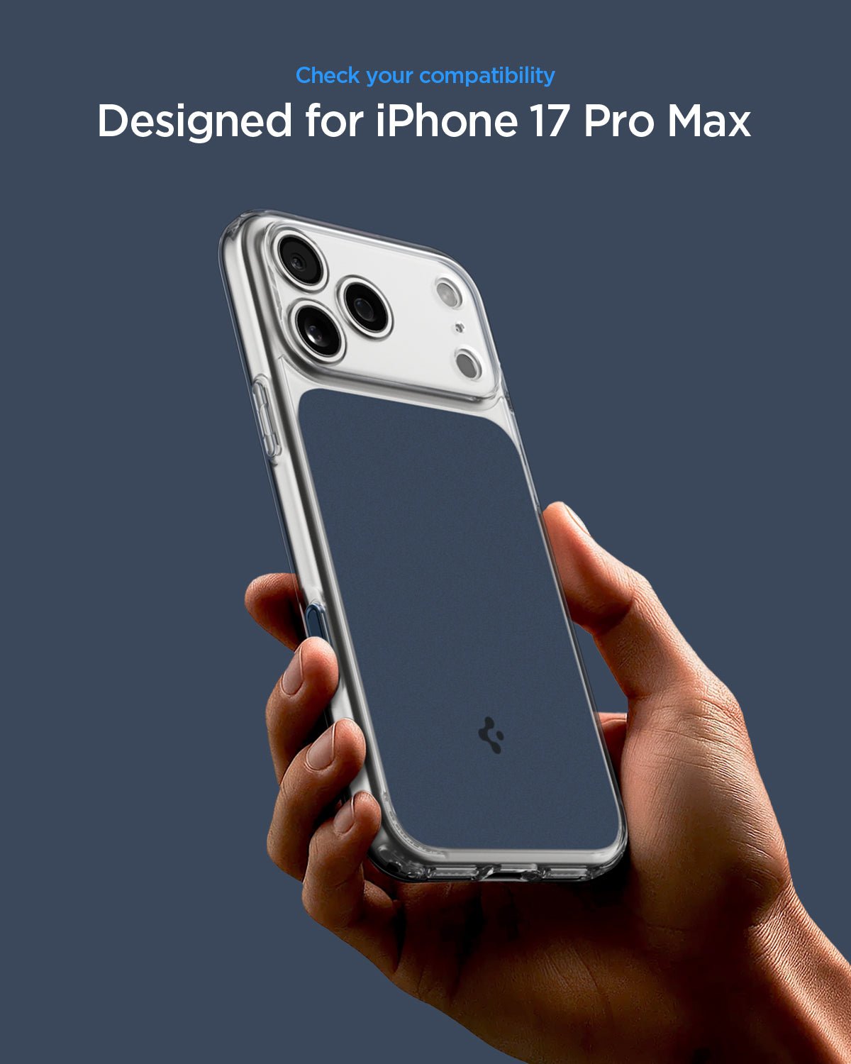 Spigen Ultra Hybrid T (MagFit) Case for iPhone 17 Pro & Pro Max - Matte Blue
