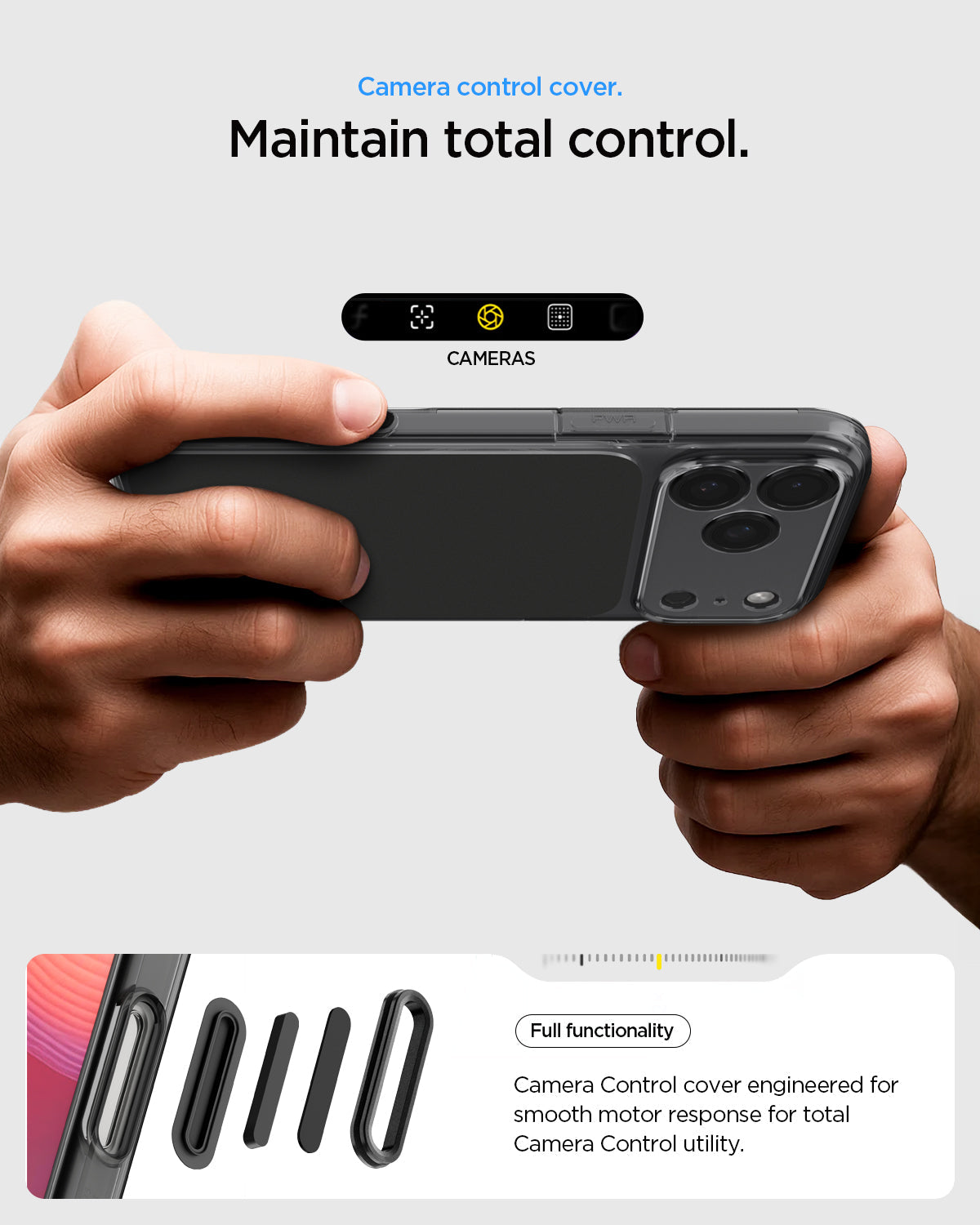 Spigen Ultra Hybrid T MagFit Case for iPhone 17 Pro Max / iPhone 17 Pro
