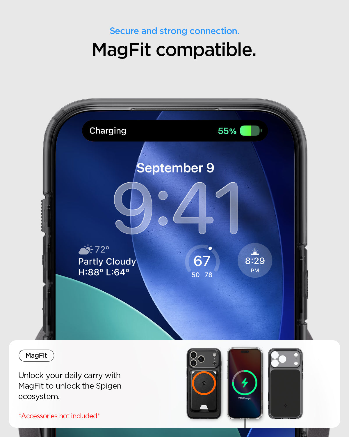 Spigen Ultra Hybrid T (MagFit) Case for iPhone 17 Pro & Pro Max - Matte Black