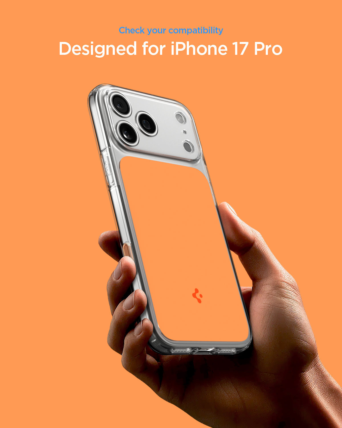 Spigen Ultra Hybrid T (MagFit) Case for iPhone 17 Pro & Pro Max - Glossy Orange