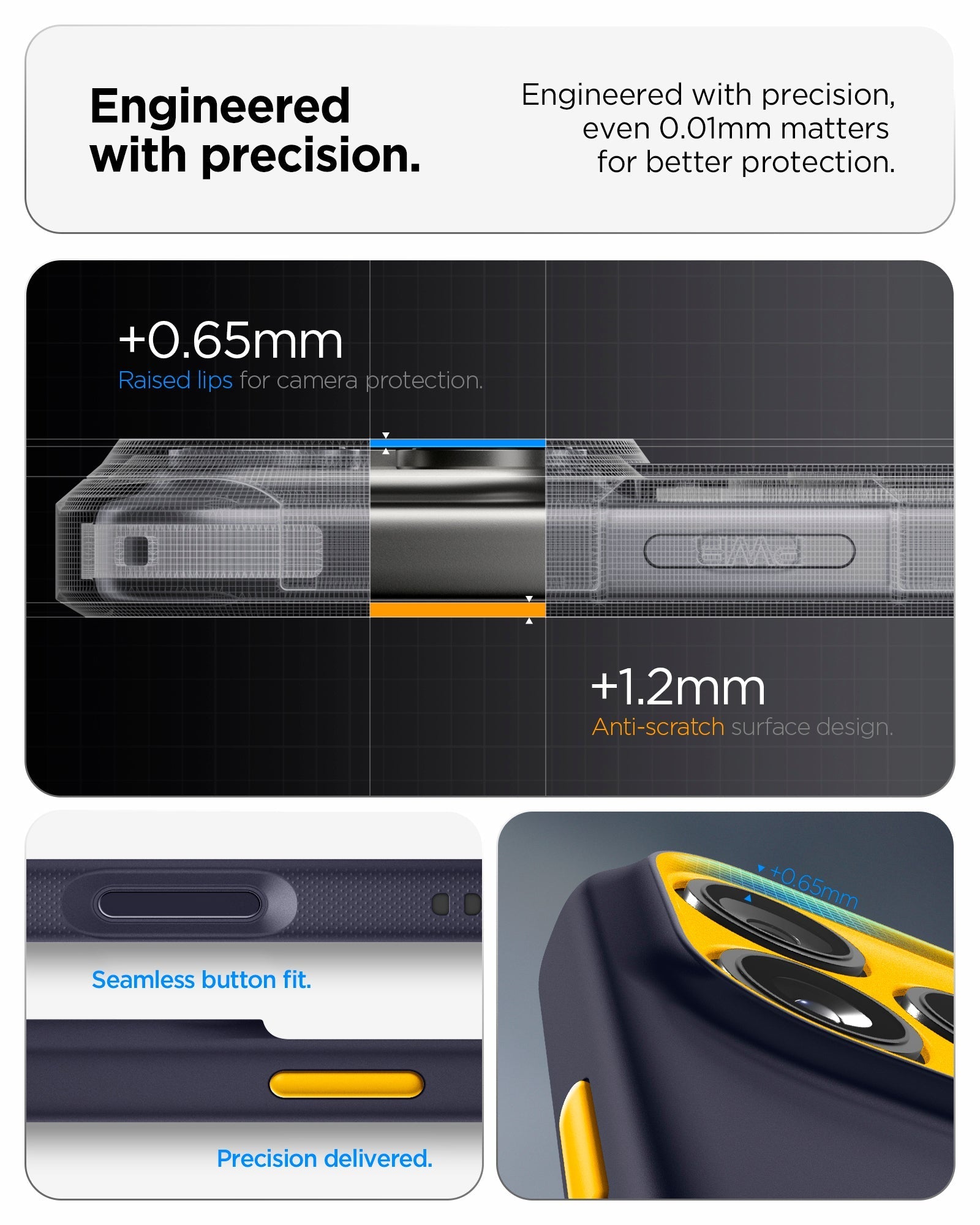 Spigen Nano Pop (Mag Fit) Case for iPhone 17 Pro Max - Blueberry Navy #color_blueberry-navy