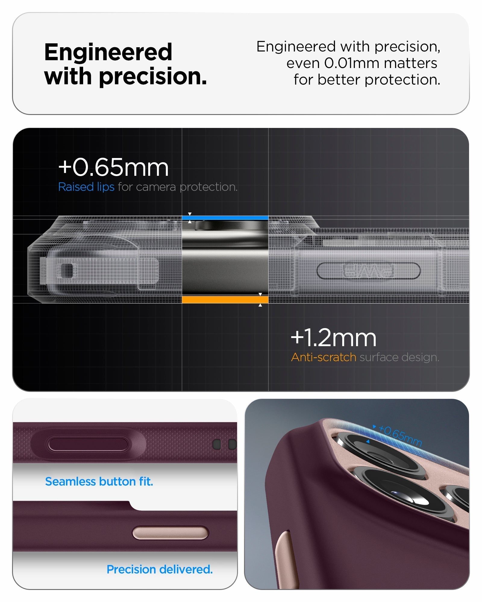 Spigen Nano Pop (Mag Fit) Case for iPhone 17 Pro Max - Burgundy Bean #color_burgundy-bean