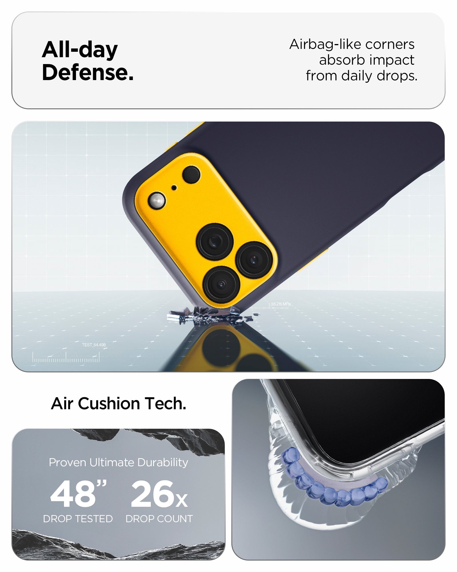 Spigen Nano Pop (Mag Fit) Case for iPhone 17 Pro Max - Blueberry Navy #color_blueberry-navy