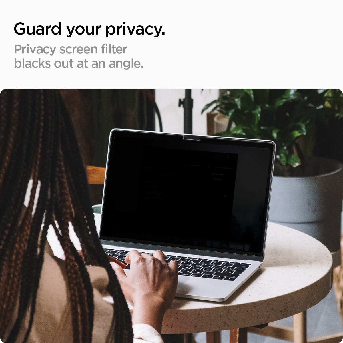 Spigen Safe View Privacy Screen Protector for MacBook Pro (M5 / M4 / M3 / M2 / M1) - MacBook Pro 16-inch