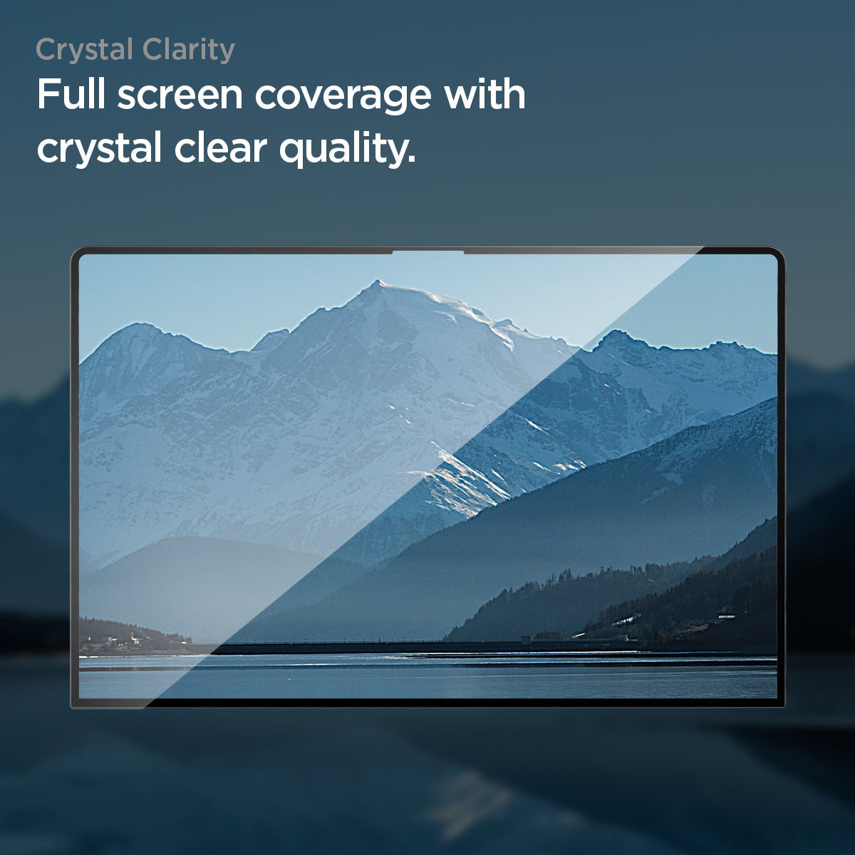 Spigen GLAS.tR SLIM Screen Protector for MacBook Air (M4 / M3 / M2)
