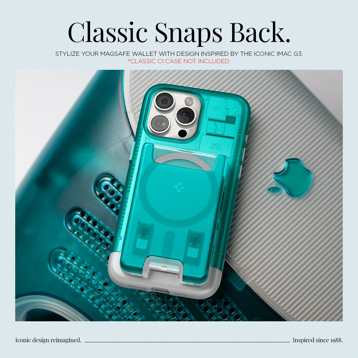 Spigen MagSafe Card Holder Classic C1 (MagFit)