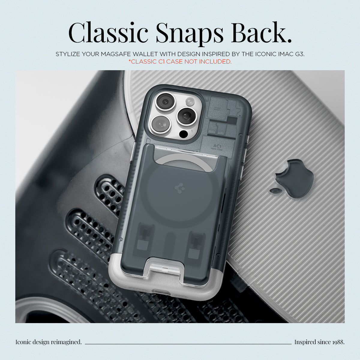Spigen MagSafe Card Holder Classic C1 (MagFit)