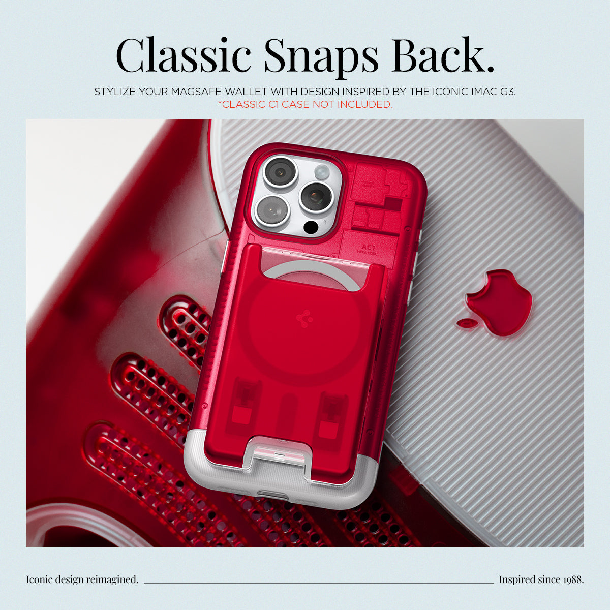 Spigen MagSafe Card Holder Classic C1 (MagFit)