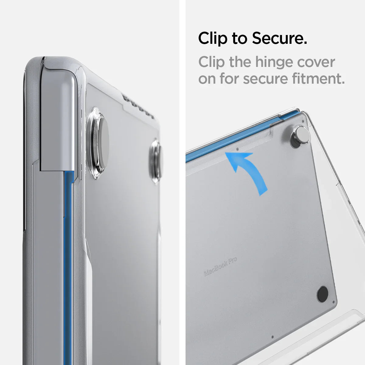 Spigen Thin Fit Clear Case for MacBook Pro 14" M4 / M3 / M2 / M1