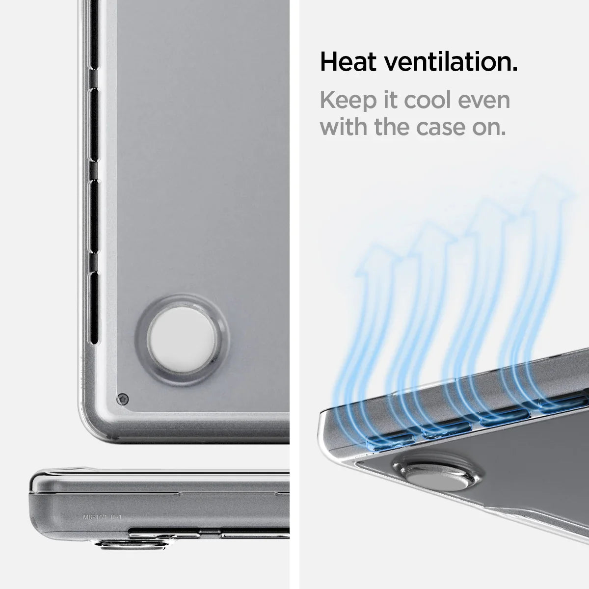 Spigen Thin Fit Clear Case for MacBook Pro 14" M4 / M3 / M2 / M1