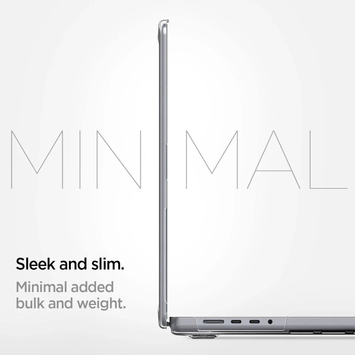 Spigen Thin Fit Clear Case for MacBook Pro 14" M4 / M3 / M2 / M1