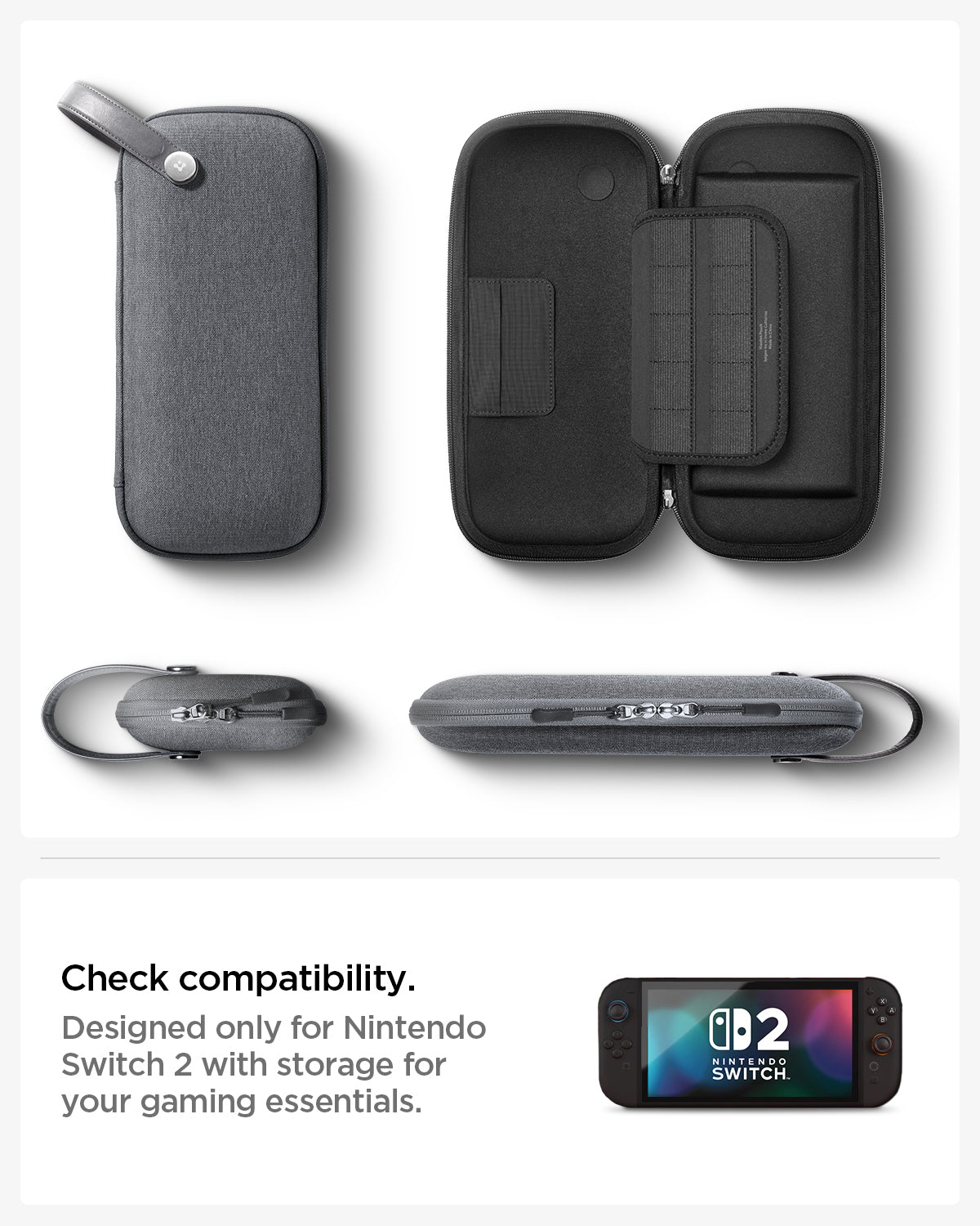 Spigen  Klasden Pouch Carrying Case for Nintendo Switch 2